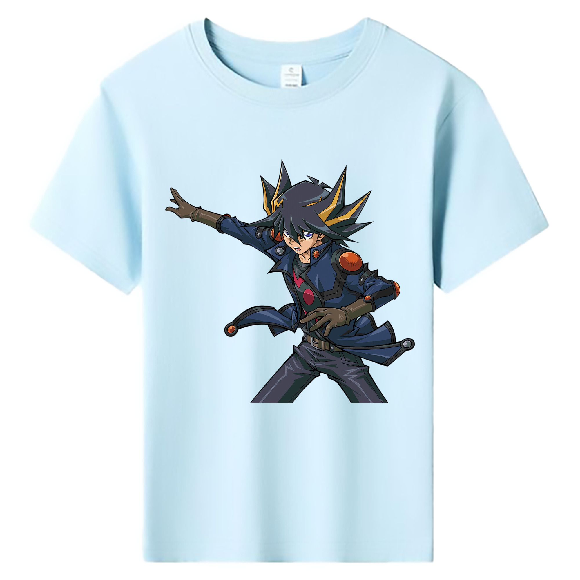 （画像用） 遊☆戯☆王 Yu-Gi-Oh! 綿100％キッズTシャツ（フロントプリント）